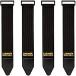 LuBanSir Cinch Straps, 2" x 24" (4 Pack) Elastic Hook and Loop Storage Strap for Extension Cord, Cable, Cord Wrap, Rope and Hose