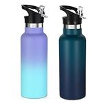 Volhoply 17oz Insulated Water Bottl