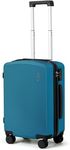 Hanke 20 Inch Carry On Luggage 22x14x9 Airline Approved Lightweight Hard Sided Luggage with Spinner Wheels Suitcases TSA Luggage for Travel Rolling Luggage Carry On Bag(Caribbean Blue)