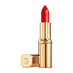 L'Oreal Paris Color Riche Satin Lipstick Maison Marais 125, Red, Soft And Ultra Hydrating