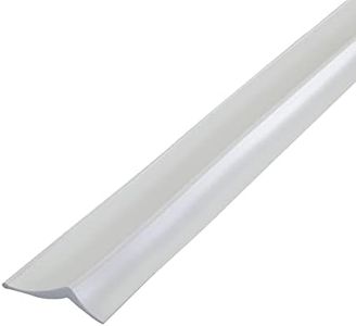 M-D Building Products Available 3822 Vinyl Garage Door Top and Sides Seal, 30 Feet, White