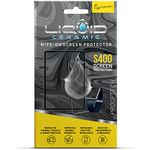 LIQUID CERAMIC Glass Screen Protector With $400 Coverage | Wipe On Scratch and Shatter Resistant Nano Protection for All Phones Tablets and Smart Watches - Universal Fit
