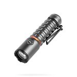 NEBO Torchy 2K 2,000 Lumen LED USB Rechargeable Torch - Up To 30 Hours Charge Camping & Work Torch With 5 Light Modes, Removal Steel Belt/ Pocket Torch Clip, Mag Dock USB Charger, Water Resistant