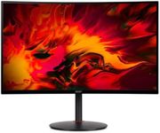 Acer Nitro XZ270 Xbmiipx 27" 1500R Curved Full HD (1920 x 1080) VA Zero-Frame Gaming Monitor with Adaptive Sync, 240Hz Refresh Rate and 1ms VRB (Display Port & 2 x HDMI 2.0 Ports) , Black