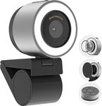 BenQ ideaCam S1 Pro, Hybrid Webcams with Document Camera and Computer Camera, Streaming Camera for PC, Webcam with Zoom Lens, Webcam with Light and Noise Canceling microphone for desktop computer
