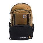 Carhartt Unisex's Cargo Series Large Backpack and Hook-N-Haul Insulated 3-Can Cooler, Brown, L