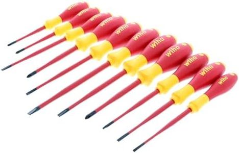 Wiha 32198 Insulated Slim Screwdriver Set, 11-Piece