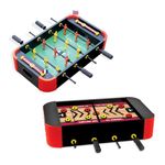 Amazon Brand - Jam & Honey 2 in 1 Foosball I Table Soccer Game for Kids & Adults I Indoor Sport Game I Fastest Finger First Board Game for Kids (Multicolour)