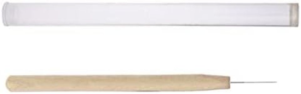 T&F Pearl Reamer Diamond Coated Bead Reamer Wooden Handle Jewellery Beads Enlarger Hole Tool Handmade Making Reamer
