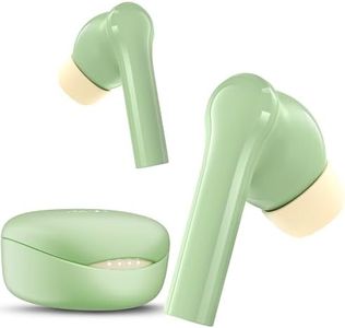 Mivi DuoPods Maxx TWS [New Launch], 13mm Bass Drivers, 50 Hrs Playtime, HD Call Clarity with AI-ENC, Gaming Mode, BT v5.3, Swift Type-C Charging, Made in India Earbuds