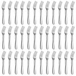 36-Piece Dinner Forks Set, Funnydin 7.1 Inches Stainless Steel Forks Silverware, Durable Table Forks Set, Use for Home, Kitchen and Restaurant - Mirror Polished, Dishwasher Safe