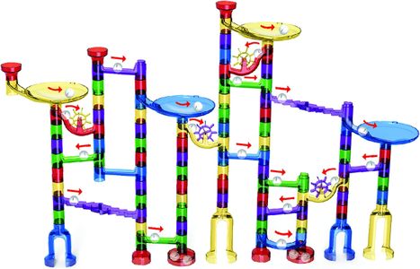 Marble Mania Marble Run Set – 162-Piece Construction Toy