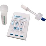 2 x Saliva Drug Test - Testing Kit - 7 Drugs Tested - Cannabis, Cocaine, Amphetamine, Methamphetamine, Benzodiazepine, Methadone & Opiates