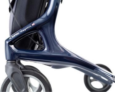 Topro Pegasus Ultra Lightweight Carbon Rollator Walker – Blue Folding Frame