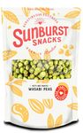 Sunburst Snacks Crispy and Spicy Wasabi Coated Peas, Resealable and Recyclable Packaging, 1KG