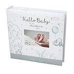 Baby First Photo Album 4x6'' 200 Photos memo White Unisex Birthday Christening