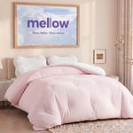Mellow Marshmellow Comforter, Oeko-TEX Fabric (Pink, King/Cali King)