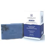 Mannlich Anti-Acne Soap | Controls Excess Sebum | Handmade Body & Face Soap for Acne-Prone and Oily Skin | 2% Salicylic Acid, 2% Niacinamide & 2% Tea Tree Oil | Brightens Skin, Fades Dark Spots | Prevents Body Acne | pH Balanced, SLS Free, Dermatologically Tested | 75 g (Pack of 2)