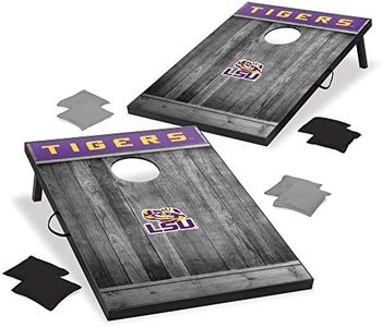 Wild Sports 2'x3' MDF Wood NCAA College LSU Tigers Cornhole Set