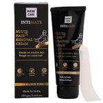 Biene Care intimate Hair Removal Cream for Men with non-irritating formula | Quick, easy and painless | Soothing for Unwanted Coarse Pubic Hair | For all skin types - 100gm