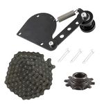 110L Links 415H Chain Spring Loaded Chain Tensioner 10Tooth Clutch Gear Drive Sprocket Kit for Zeda BT80 YD100 49cc 50cc 66cc 80cc 100cc 2 Stroke Engine Motorized Bicycle