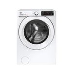 Hoover H-Wash 500 HD496AMC Free Standing Washer Dryer, WiFi Connected, A Rated, 9KG/6KG, auto water&energy dosing, 1400 rpm, White with chrome styling