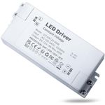 REYLAX LED Driver 12V 60W 5A, 240V AC to 12V DC Transformer LED, Constant Voltage LED Power Supply, Low Voltage Transformers for Strip Light, downlight, LED Display and G4, MR11, MR16 LED Light Bulbs