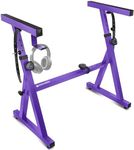 Liquid Stands Piano Keyboard Stand - Z Style Adjustable and Portable Heavy Duty Music Stand for Kids and Adults -Fits 54-88 Key Electric Pianos - Sturdy Musical Keyboard Stand (Purple)
