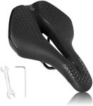 ROCKBROS Bicycle Seat Comfortable Bicycle Saddle for Men Women Bike Seat for Exercise Mountain Road Bikes Anti-Slip Memory Foam Breathable Bike Saddle