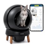 PetSafe ScoopFree SmartSpin Self-Cleaning Litter Box – Advanced Odour Control – App Controlled with Health Monitoring – Works with Any Litter – Up to 2 Weeks of Hands-Free Cleaning
