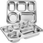 Tebery 3 Pack Stainless Steel Recta