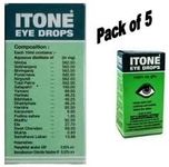 ITONE 5 X Ayurvedic Herbal Eye Drop