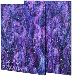 FaeliKnise Pearl Glitter Cast Acrylic Sheet 1/8 for Laser Cutting 12x8 Inch Sparkly Water Stream Pattern Colored Acrylic Sheets for Laser Engraving,Crafts,DIY Projects(12x8 Inch, Mixed Color, 2)