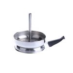 Shisha Charcoal Holder Anti Scalding Hookah Charcoal Tray Stainless Steel Shisha Head for Hookah Lover