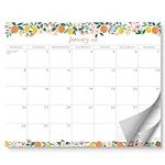 S&O Fruity Magnetic Fridge Calendar from January 2024-June 2025 - Tear-Off Refrigerator Calendar to Track Events & Appointments - 18 Month Magnetic Calendar for Fridge for Easy Planning - 8"x10" in.