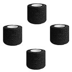 Tattoo Grip Tape Covers - Yuelong 4pcs Tattoo Machine Tape 2” x 5” Yards Self-Adhesive Bandage Rolls Sports Tape for Tattoo Machine Grip Accessories Sports Tape