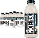 Protein2o 15g Whey Protein Infused Water, Tropical Coconut, 16.9 oz Bottle (Pack of 12)