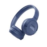 JBL Tune 510BT: Wireless On-Ear Headphones with Purebass Sound - Blue, Medium