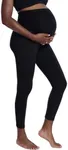 Motherhood MATERNITY Women's Essential Stretch Full Length Secret Fit Belly Leggings, Black, Large