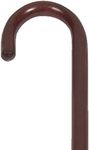 PCP Wood Cane with Round Handle, Cr