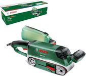 Bosch 710W Electric Belt Sander, Auto Belt Centring, DustBox, Low Vibration, Includes Sanding Belt (PBS 75 A)