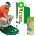 Potty Putter Toilet Time Golf Game