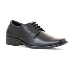 Khadim's British Walkers Black Leather Formal Derby Shoe for Men (3592436)