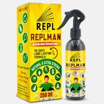 Repl™ All-In-One Pest Repellent spray- REPLMAN| Anti Pest spray for Home and Car| Rat, lizard, Mosquito, Ants, Cockroach, Bed Bugs, House fruit flies | Non-Toxic, child and pet safe -250ml