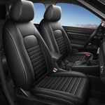 IKABEVEM Car Seat Cover Fit for Honda CRV (EX-L,EX,Sports Series,LX,Hybrid) 2023 2024 2025 2026 - Full Set CR-V Black Seat Covers