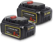 2PACK-QUPERR DCB184 18V 5.0Ah MAX X