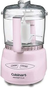 Cuisinart DLC-2APK Mini Prep Plus Robot culinaire, Plastique, Rose