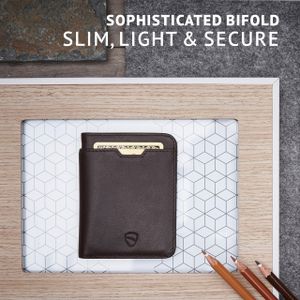 Vaultskin City Slim RFID Wallet – Minimalist Card Holder for Men
