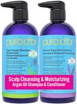 PURA D'OR Scalp Therapy Shampoo & Conditioner Set