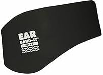 Ear Band-It Ultra Swimming Headband (Keep Water Out, Hold Earplugs in) Doctor Recommended Large (Ages 8-Adult) Black